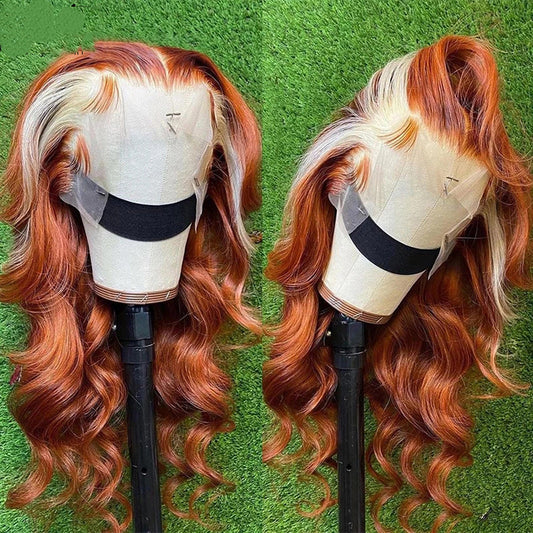 4x4 HD Lace Closure Wig – 613 Highlight Human Hair